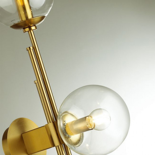 Светильник настенный 4799/3W Odeon Light Бронзовый/прозрачный