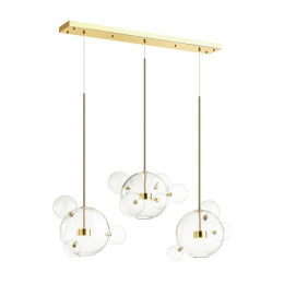 Люстра 4640/36L Odeon Light Золотой/прозрачный