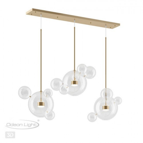 Люстра 4640/36L Odeon Light Золотой/прозрачный