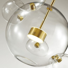 Люстра 4640/36LA Odeon Light Золотой/прозрачный