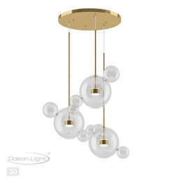 Люстра 4640/36LA Odeon Light Золотой/прозрачный