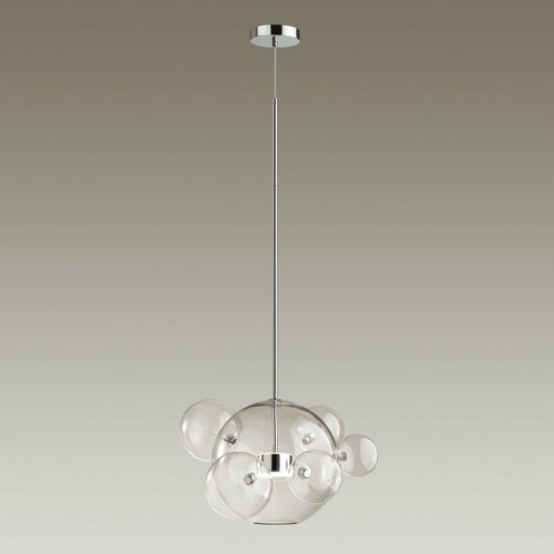 Светильник подвесной 4802/12LB Odeon Light Хром/прозрачный