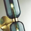 Светильник настенный 4803/2W Odeon Light Бронзовый/синий