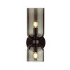 Светильник настенный 4804/2W Odeon Light Черный/дымчатый