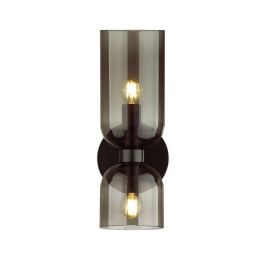 Светильник настенный 4804/2W Odeon Light Черный/дымчатый