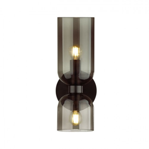 Светильник настенный 4804/2W Odeon Light Черный/дымчатый