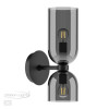 Светильник настенный 4804/2W Odeon Light Черный/дымчатый