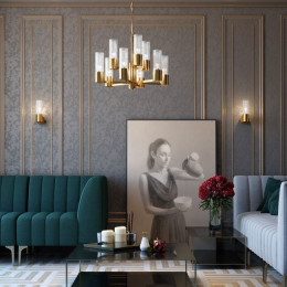Светильник настенный 4841/1W Odeon Light Золото/металл/стекло