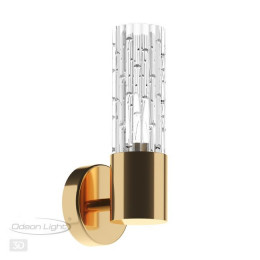 Светильник настенный 4841/1W Odeon Light Золото/металл/стекло