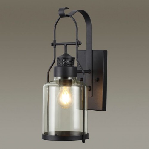 Светильник настенный 4835/1W Odeon Light Черный/стекло