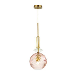 Светильник подвесной 4862/1 Odeon Light Розовый/золотой