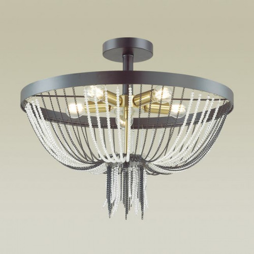 Люстра 4560/5C Lumion Черный, латунь