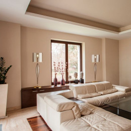 4850/1T STANDING ODL_EX21 99 дымчатый/золото/стекло Высокая Лампа E27 1*60W TOWER