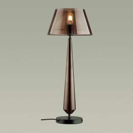 4852/1T STANDING ODL_EX21 55 черный/коричневый/стекло Высокая Лампа выкл. на базе E27 1*60W TOWER