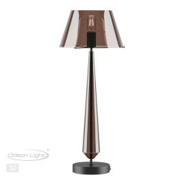4852/1T STANDING ODL_EX21 55 черный/коричневый/стекло Высокая Лампа выкл. на базе E27 1*60W TOWER