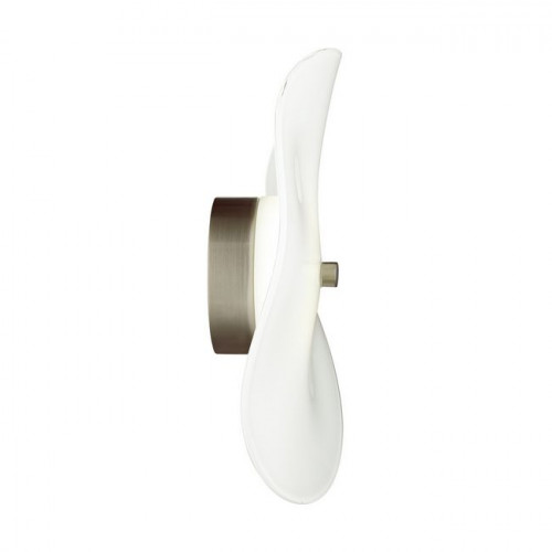 Светильник настенный 4856/5WL Odeon Light Exclusive Никель/белый