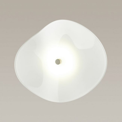 Светильник настенный 4856/5WL Odeon Light Exclusive Никель/белый