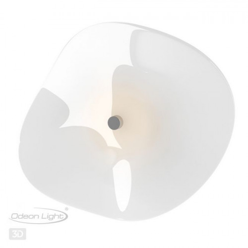 Светильник настенный 4856/5WL Odeon Light Exclusive Никель/белый
