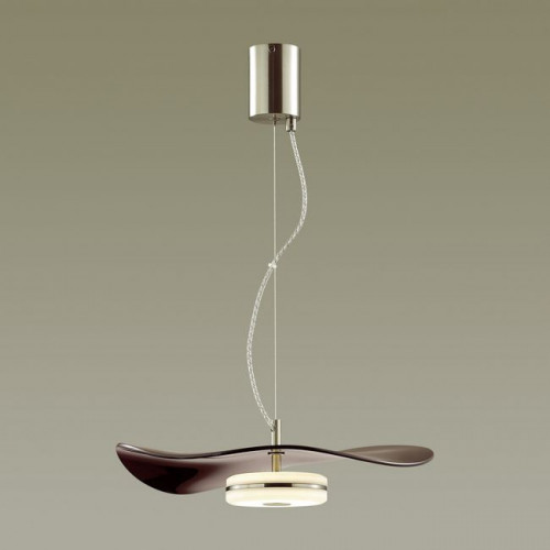 Светильник подвесной 4857/13L Odeon Light Exclusive Никель/черничный