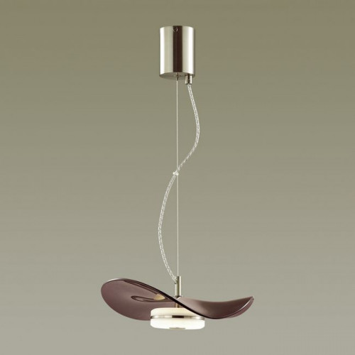 Светильник подвесной 4857/10LA Odeon Light Exclusive Никель/черничный