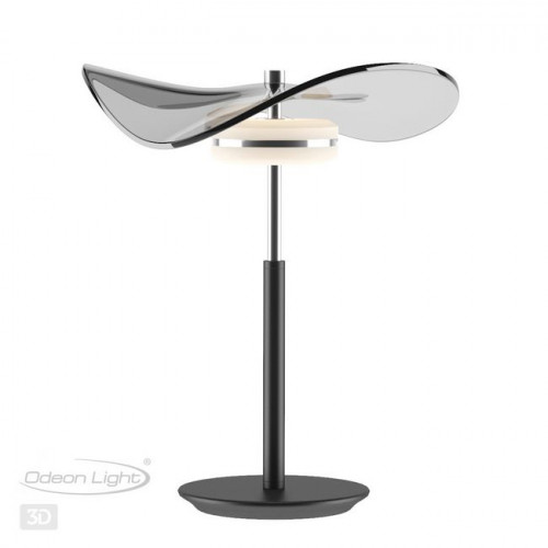 Лампа настольная 4858/10TL Odeon Light Exclusive Никель/дымчатый