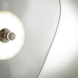 Светильник настенный 4858/5WL Odeon Light Exclusive Никель/дымчатый