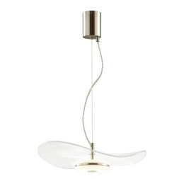 Светильник подвесной 4860/13L Odeon Light Exclusive Никель/прозрачный