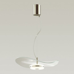 Светильник подвесной 4860/13L Odeon Light Exclusive Никель/прозрачный