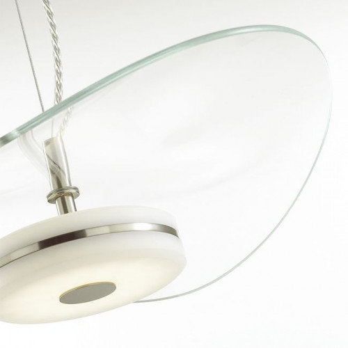 Светильник подвесной 4860/13L Odeon Light Exclusive Никель/прозрачный