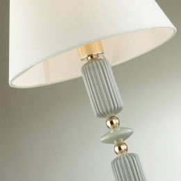 Лампа настольная 4861/1TA Odeon Light Exclusive Золото/разноцветный