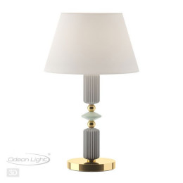 Лампа настольная 4861/1TA Odeon Light Exclusive Золото/разноцветный