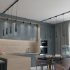 Светильник трековый 358504 Novotech Черный