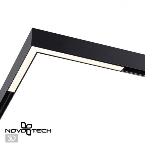 Светильник трековый 358606 Novotech Черный
