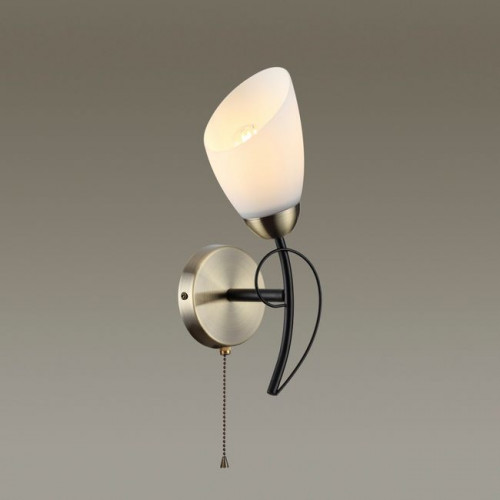 Светильник настенный 4592/1W Lumion Черный, бронза