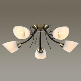 Люстра 4592/5C Lumion Черный, бронза