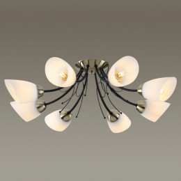 Люстра 4592/8C Lumion Черный, бронза