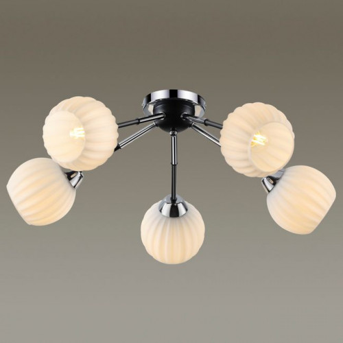 Люстра 4593/5C Lumion Хром, черный