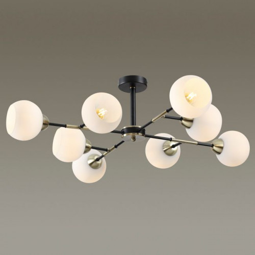Люстра 4595/8C Lumion Черный, бронза
