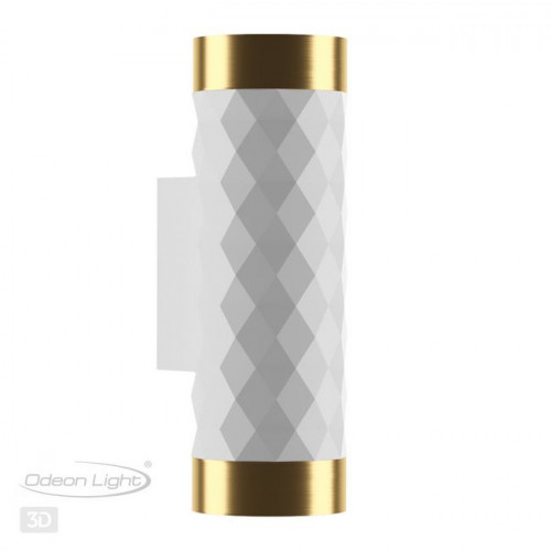 Светильник настенный 4286/2W Odeon Light Белый/металл