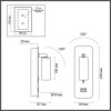 Светильник настенный 4300/3WL Odeon Light Белый