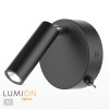 Светильник настенный 5220/3WL Lumion Черный