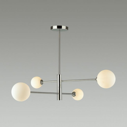 Люстра 5225/4C Lumion Хром, белый