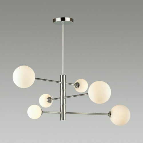 Люстра 5225/6C Lumion Хром, белый