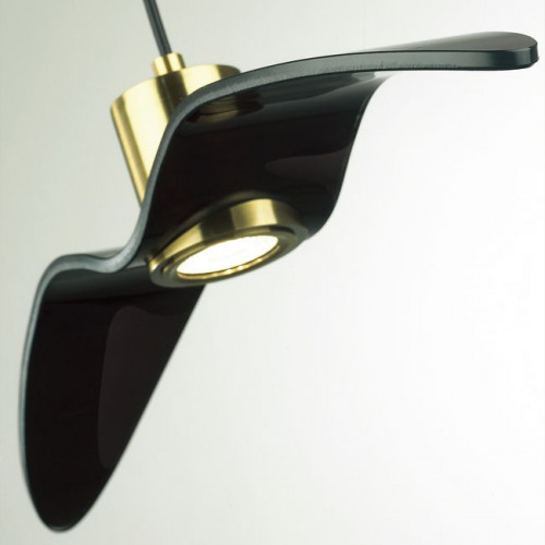 Светильник подвесной 4900/1B Odeon Light Чёрный/бронзовый/стекло