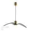 Светильник подвесной 4900/1B Odeon Light Чёрный/бронзовый/стекло
