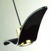 Светильник подвесной 4900/1A Odeon Light Чёрный/бронзовый/стекло