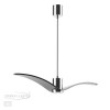 Светильник подвесной 4901/1A Odeon Light Чёрный/хром/стекло