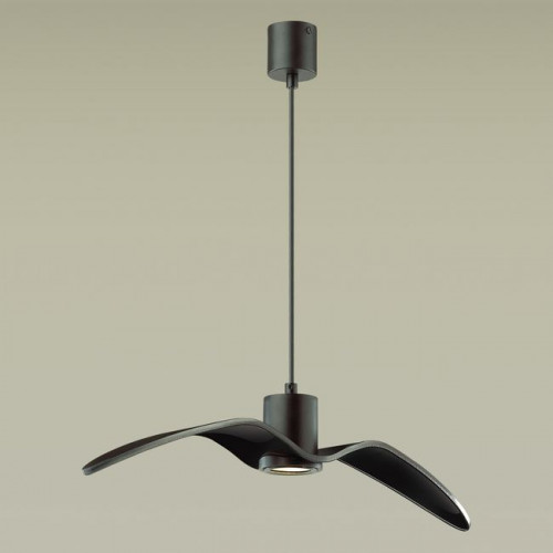 Светильник подвесной 4902/1B Odeon Light Чёрный/стекло