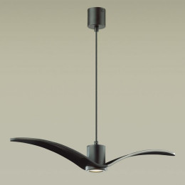 Светильник подвесной 4902/1A Odeon Light Чёрный/стекло