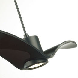 Светильник подвесной 4902/1A Odeon Light Чёрный/стекло